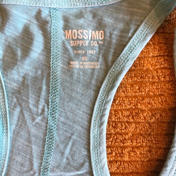 Mossimo women’s size xs light blue tank top - Picture 2 of 3
